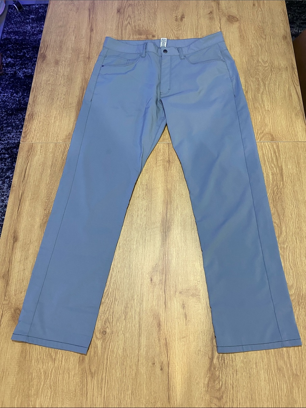 Calvin Klein Men's Chinos in Slate Blue-Grey